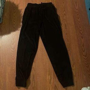 Soft, black, comfortable women’s joggers